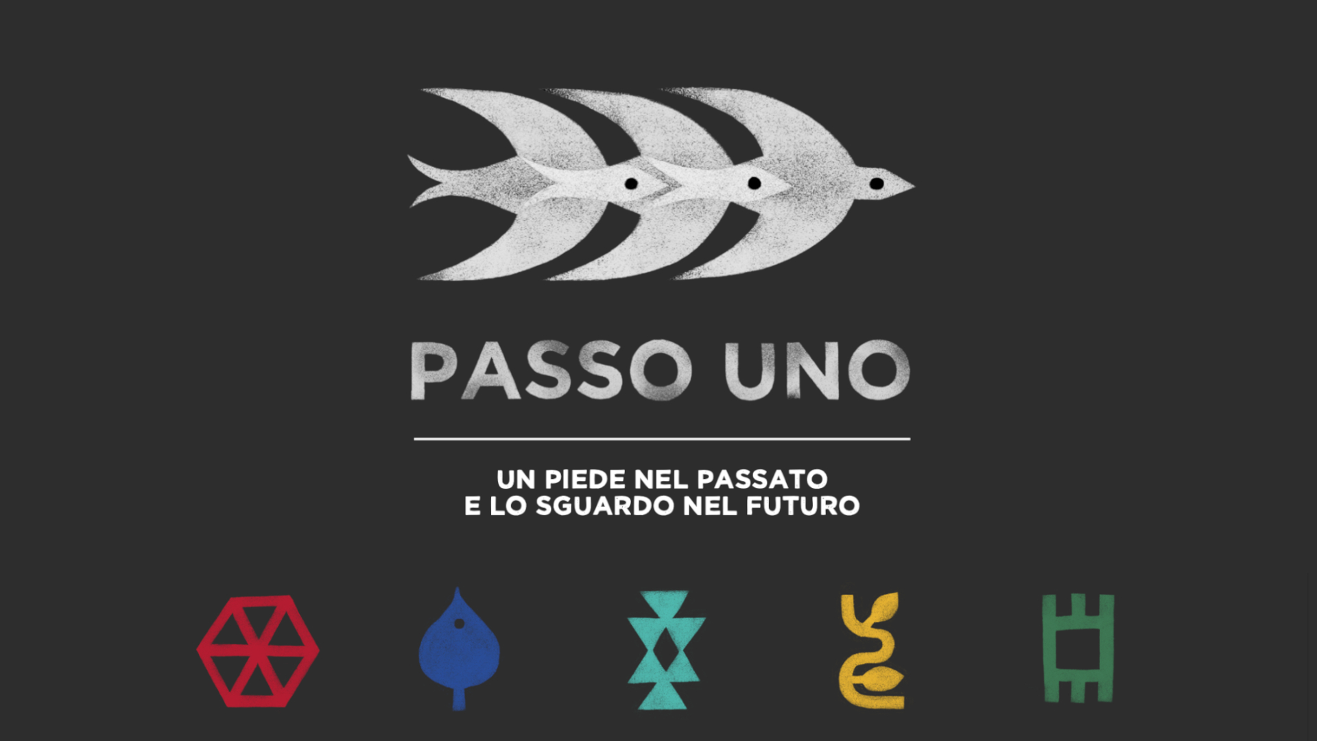 Passo uno copertina scura